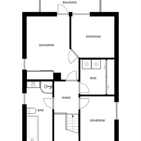 Sjarmerende Hus I Nydelige Tromso! *
